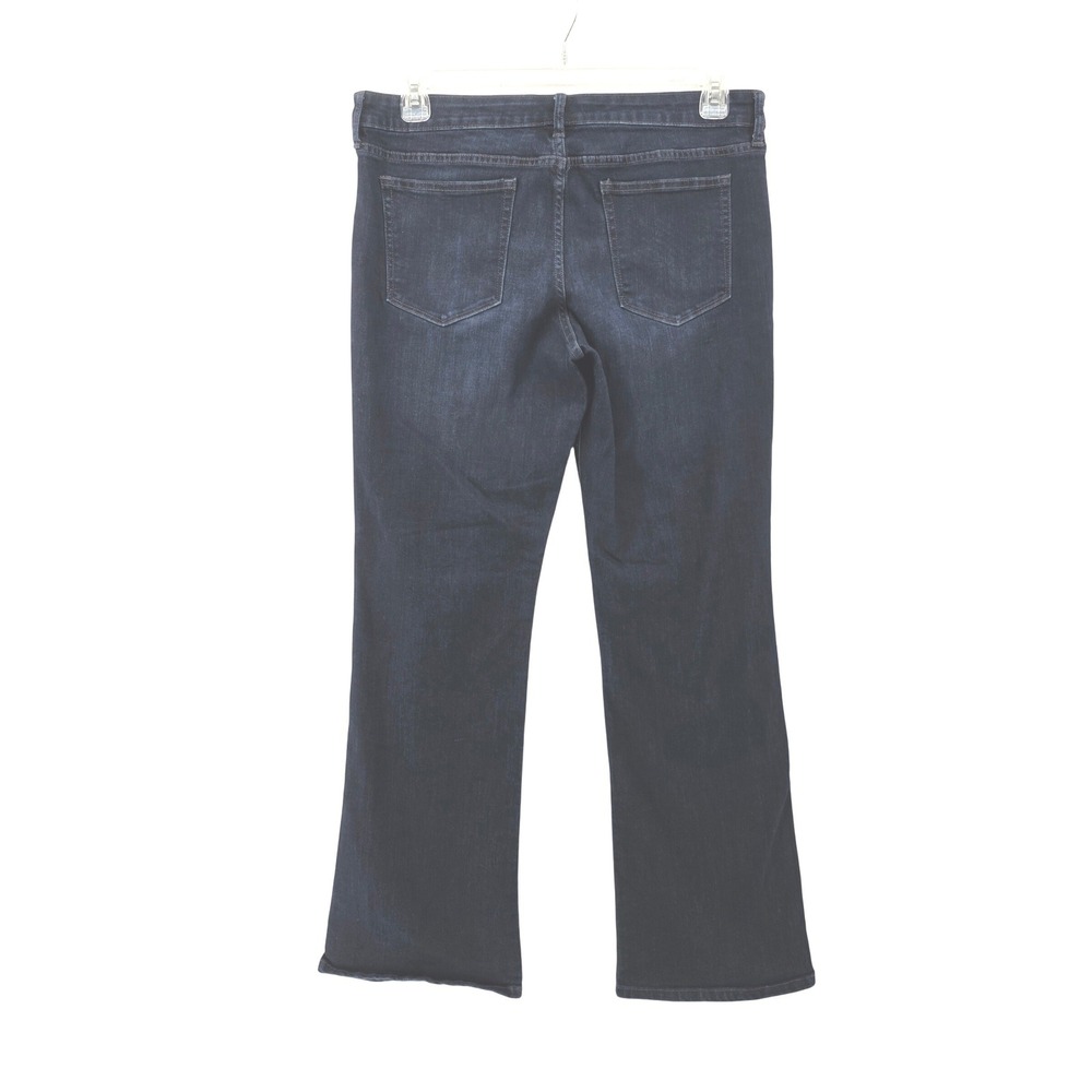 Banana Republic Slim Bootcut Jeans Dark Wash Denim Womens 32/14R Regular - Picture 3 of 7
